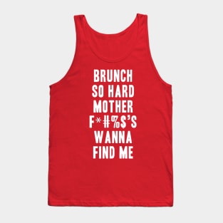 Brunch So Hard Tank Top